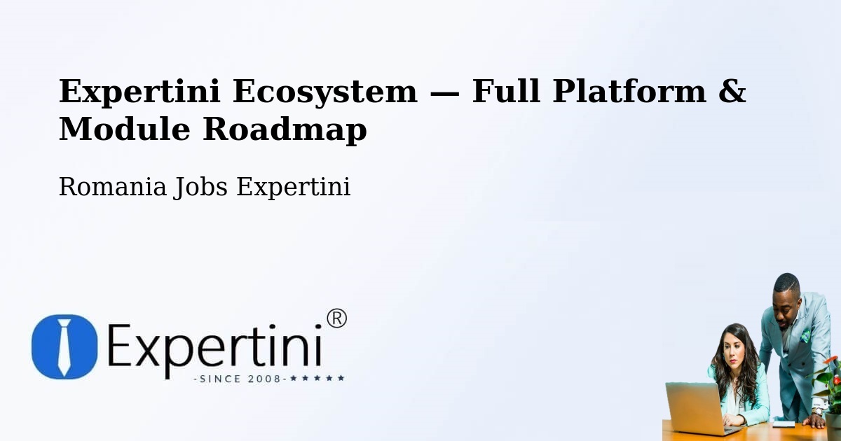 Expertini Ecosystem — Full Platform & Module Roadmap – Micula